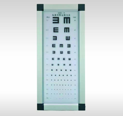 豪华LED2.5米标准对数视力表灯箱